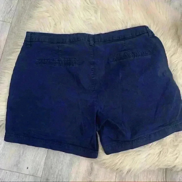Old navy everyday short 5” inseam navy blue shorts 14 - Picture 5 of 5